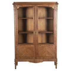 19th Century French Two Door Bookcase