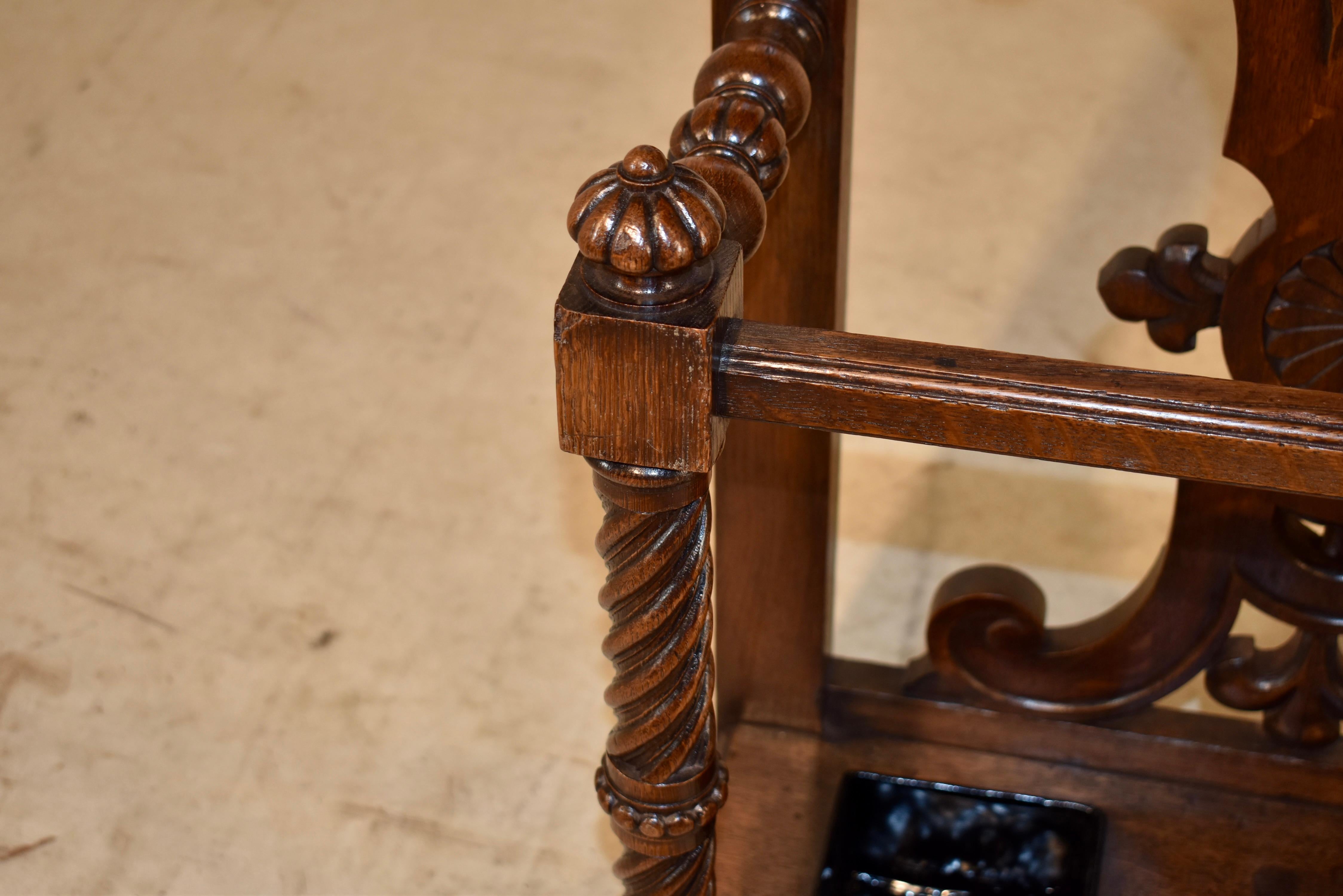 19th Century French Umbrella Stand For Sale 1