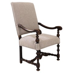  19th Century French Upholstered Armchair