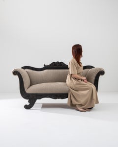 19th Century French Upholstered Sofa