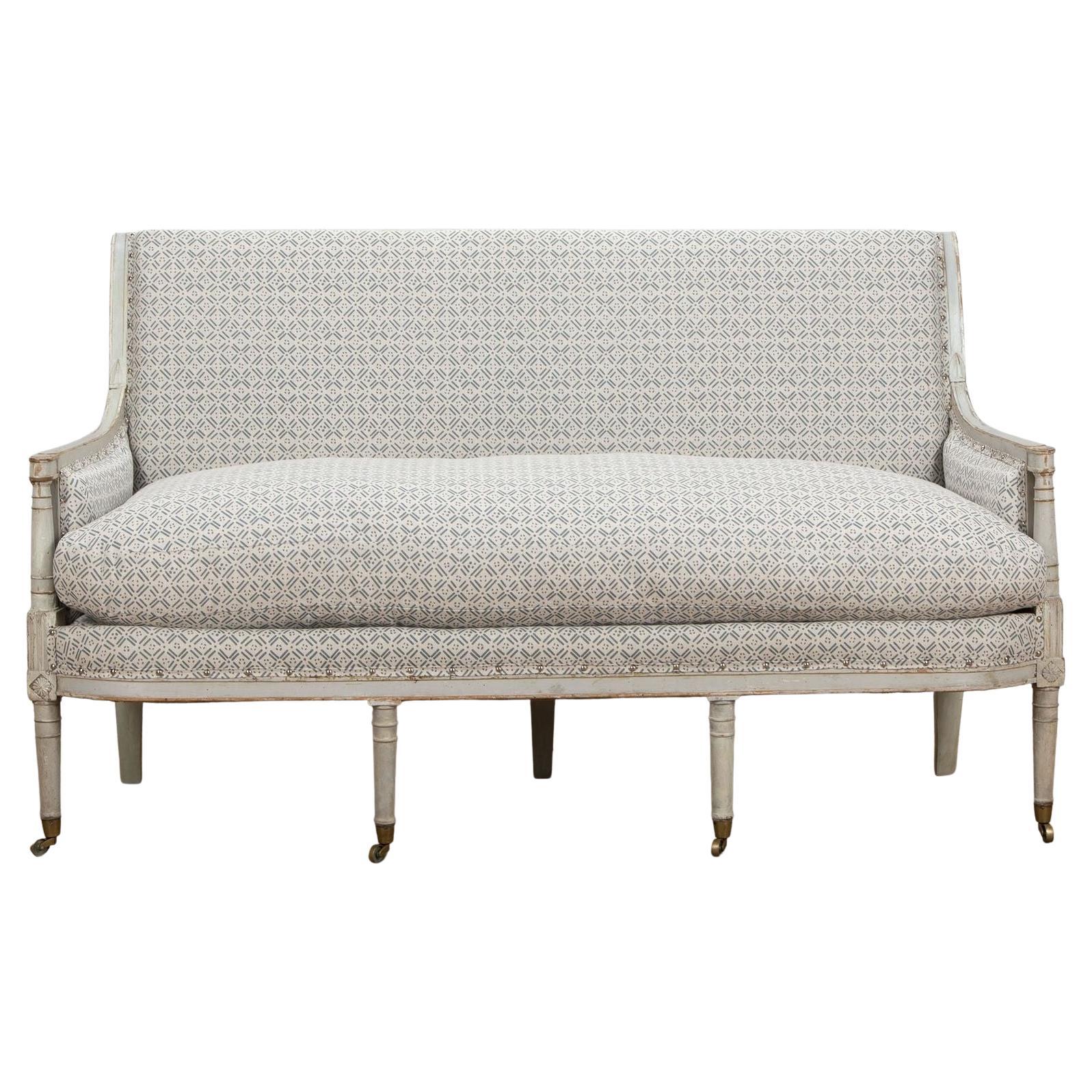 19th Century French Upholstered Sofa