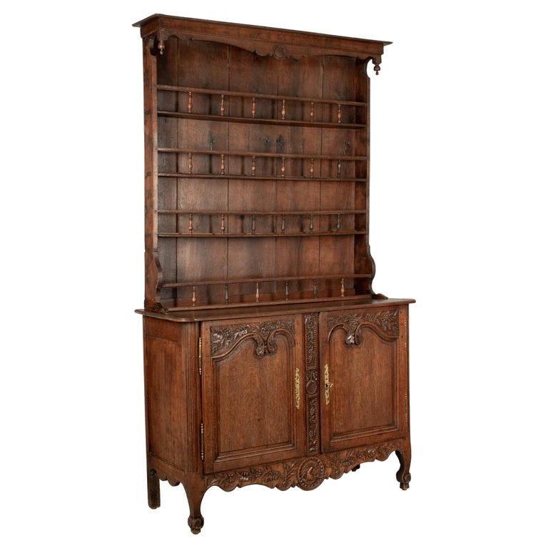 19th Century French Vaisselier or China Hutch For Sale