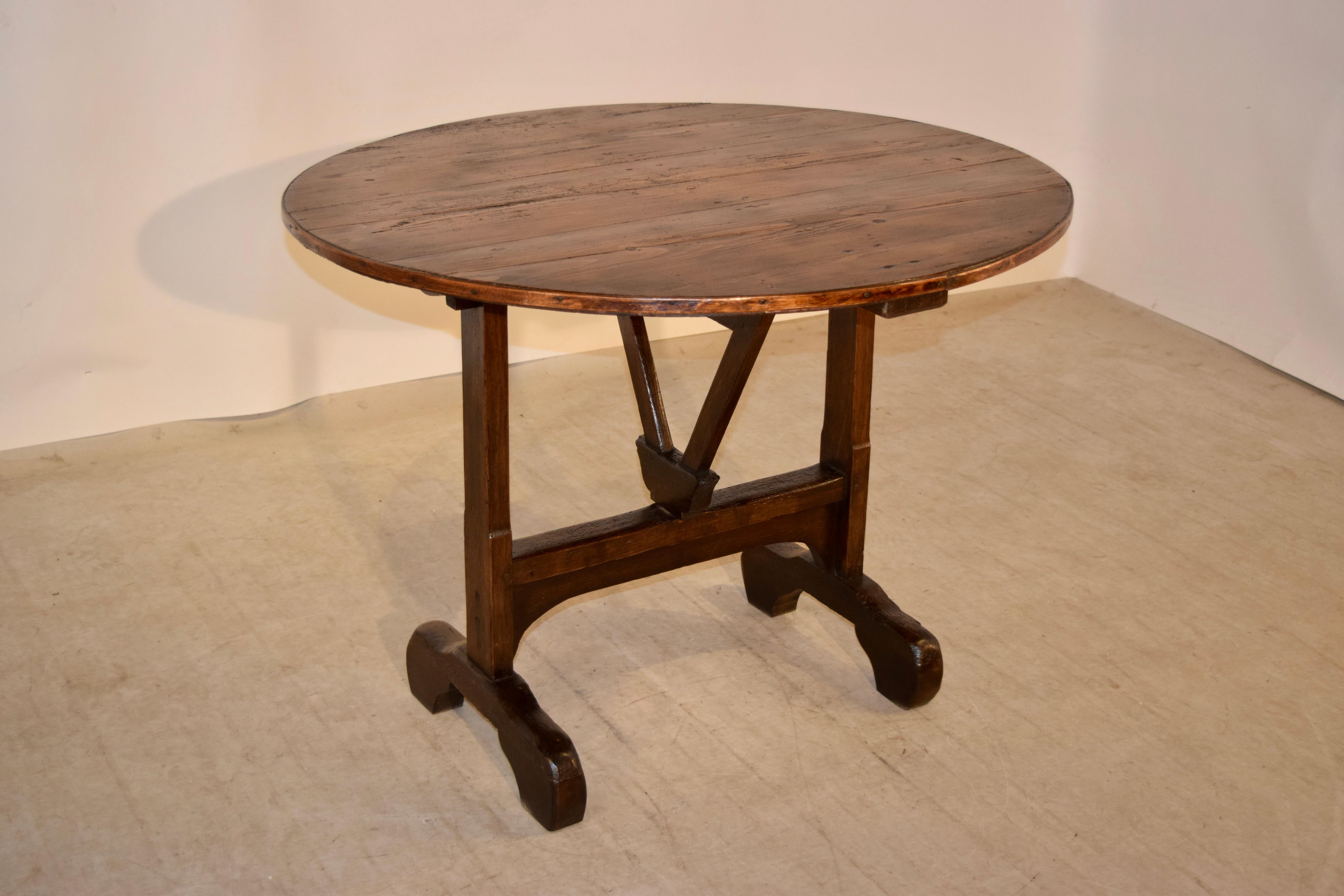 table de vendange