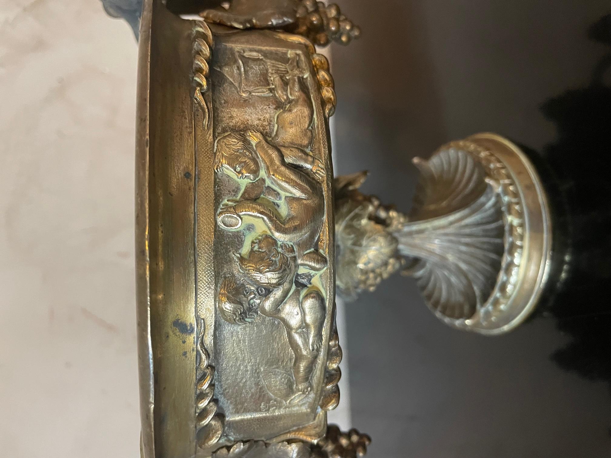 19th century French Victor Paillard Bronze Decorative Bowl 2
