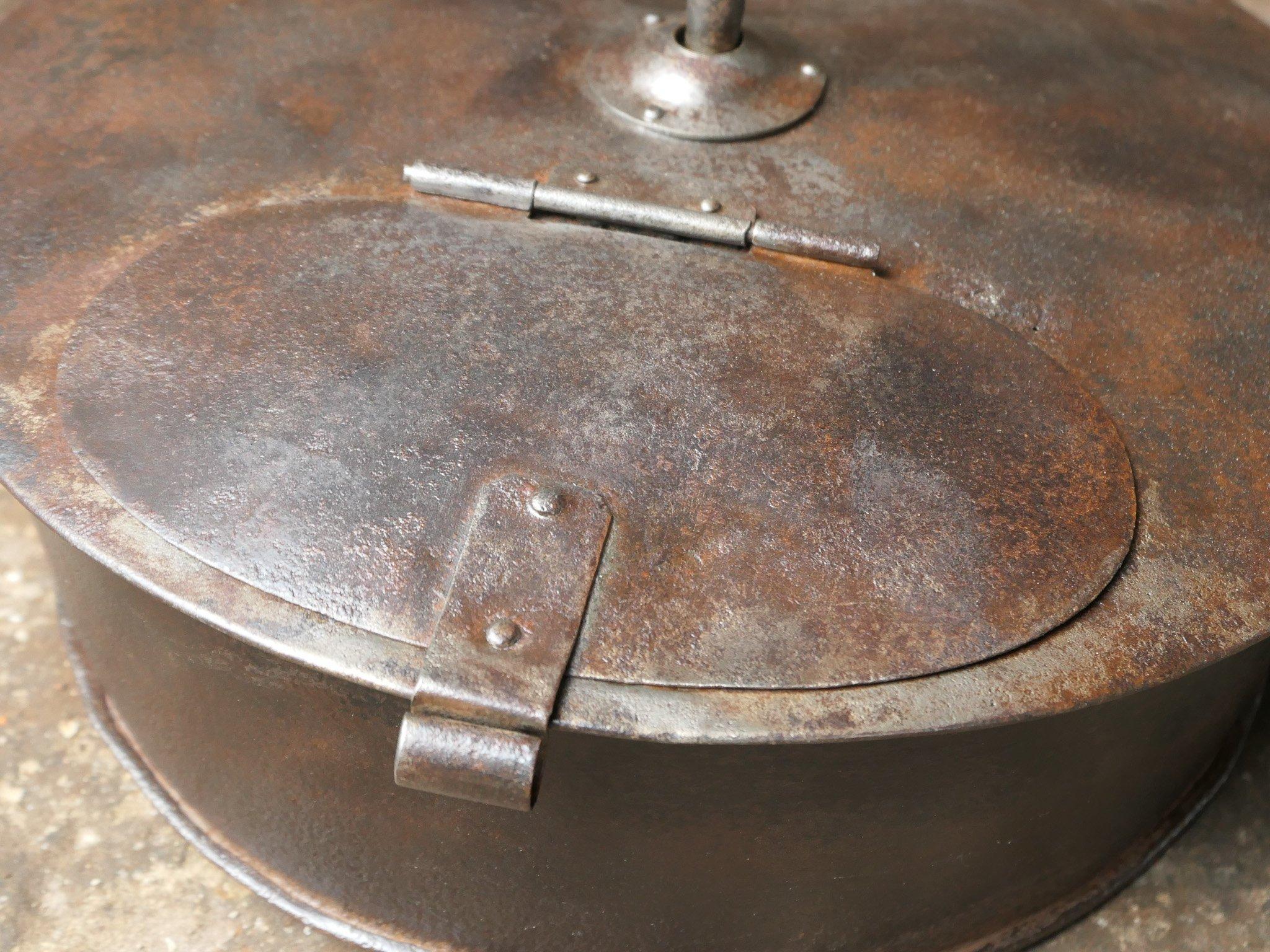 Ottone Tostatrice da caffè francese del XIX secolo di epoca vittoriana in vendita