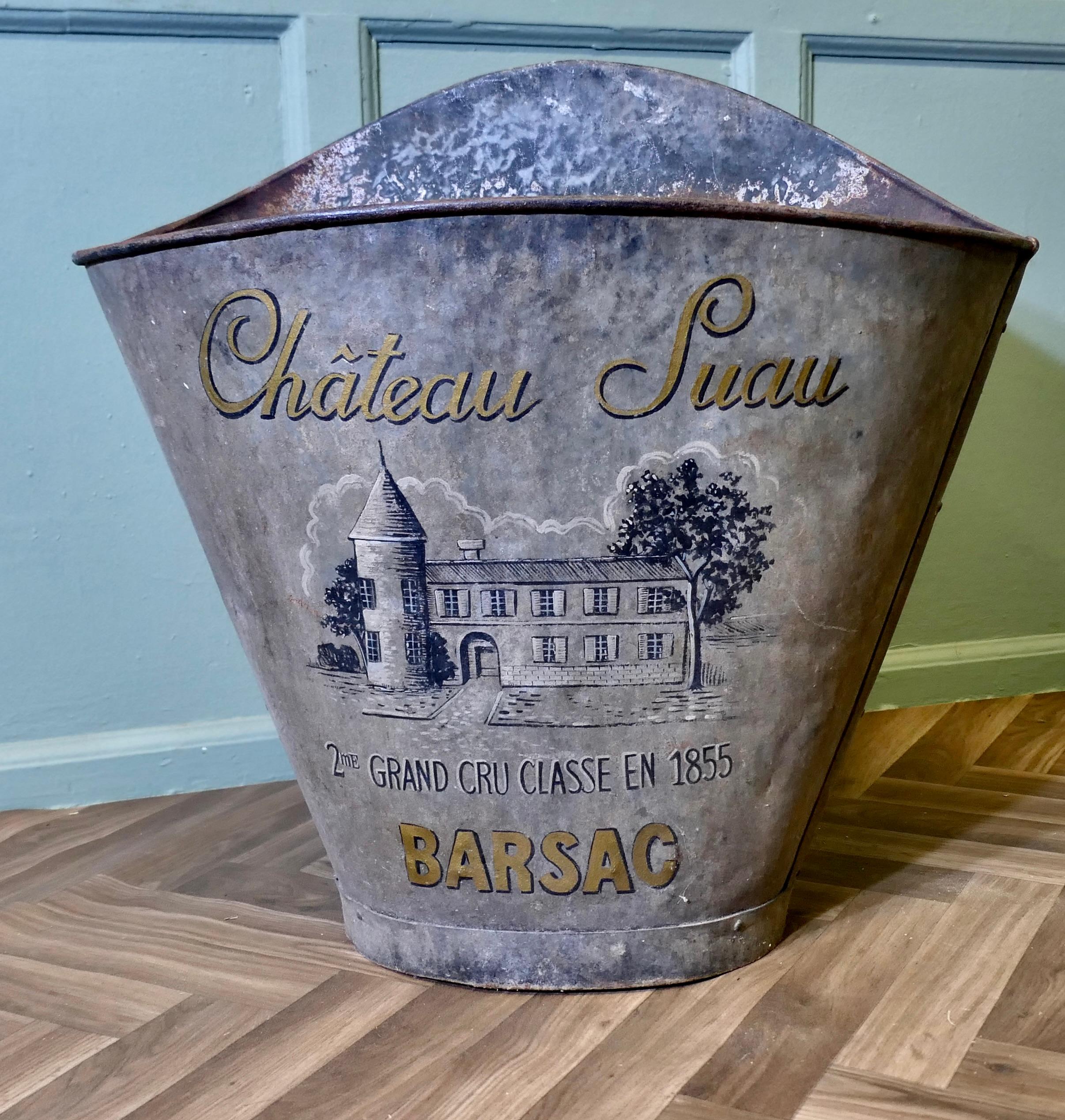 19th Century French Vineyard Grape Hod From Chateau Suau, Barsac For Sale 1