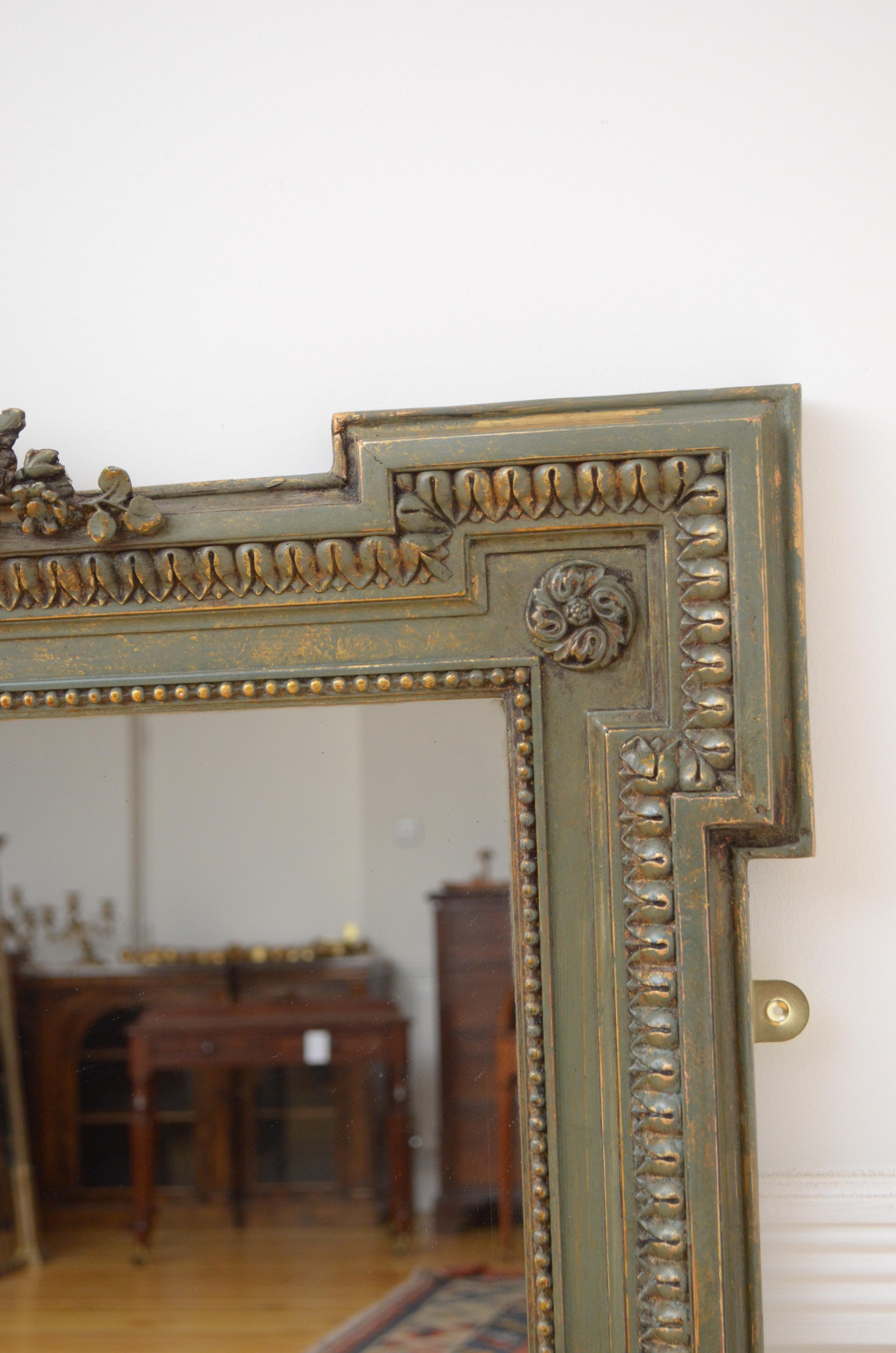 19th Century French Wall Mirror 4