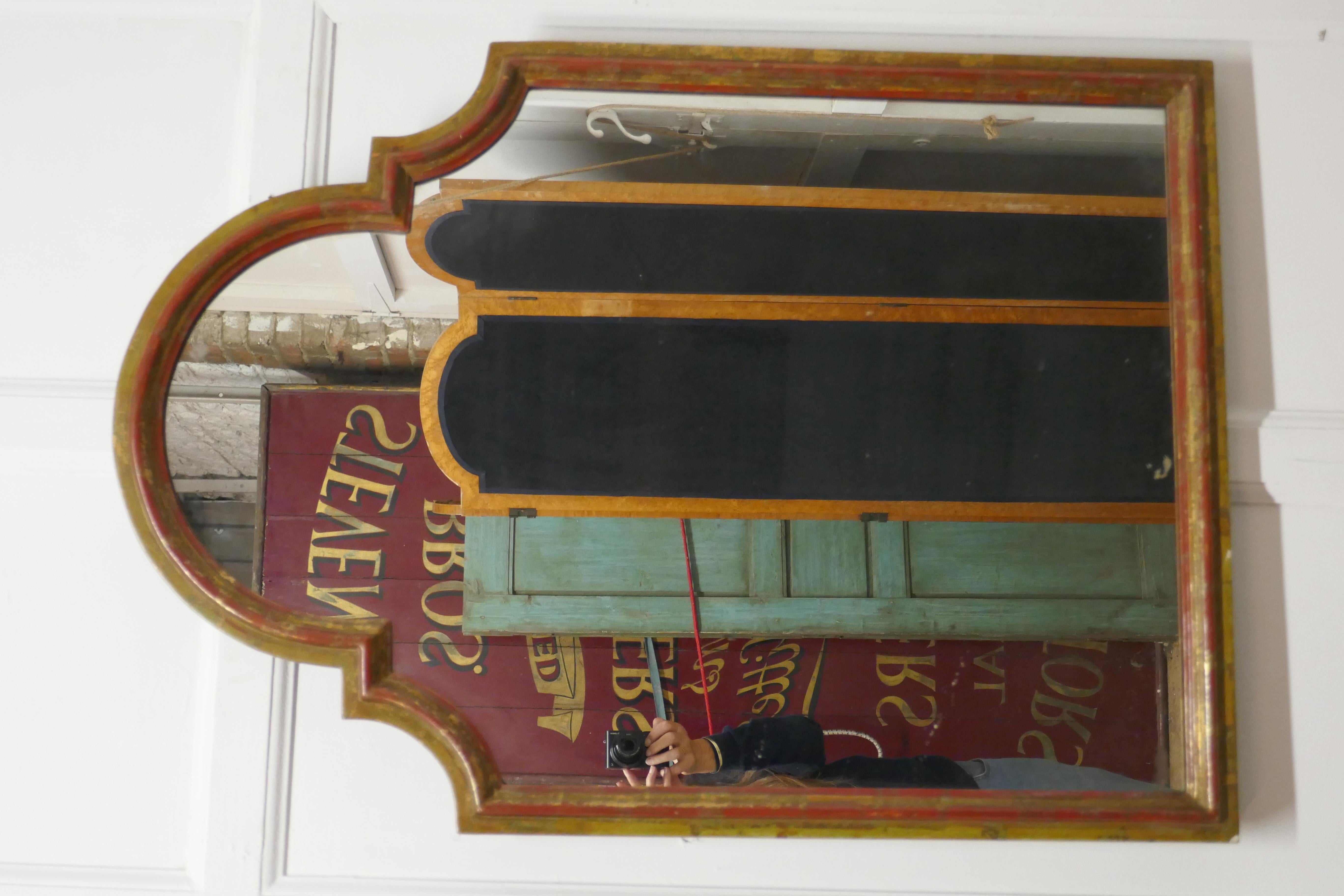 19th Century French Wall Mirror In Good Condition For Sale In Chillerton, Isle of Wight