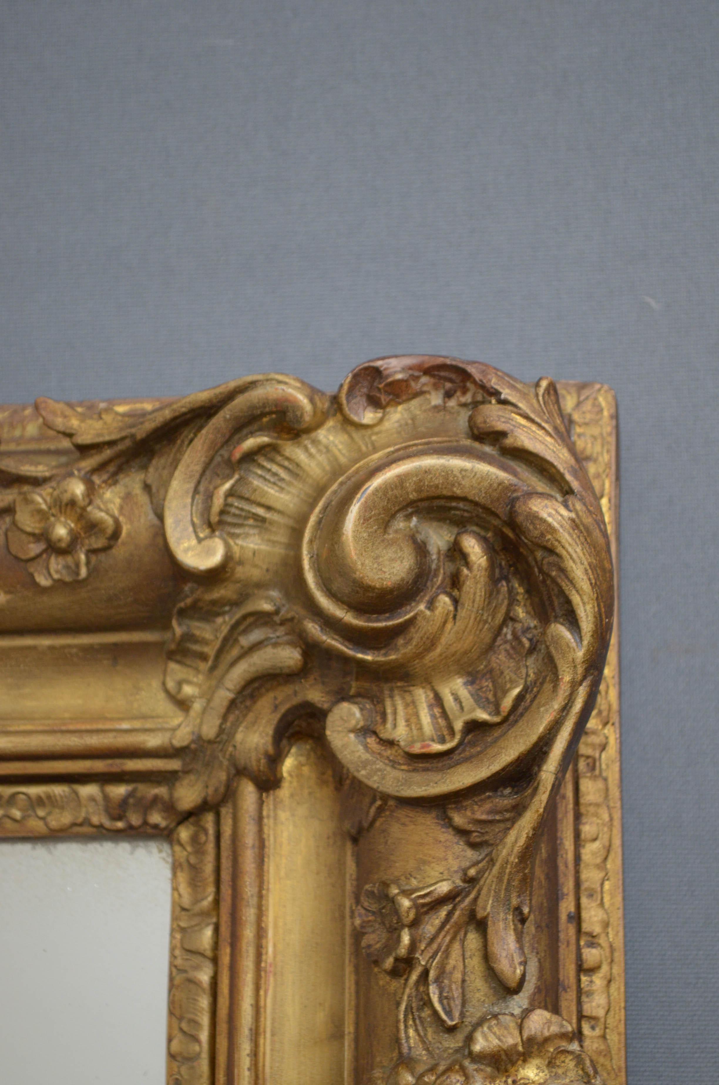19th Century French Wall Mirror 1