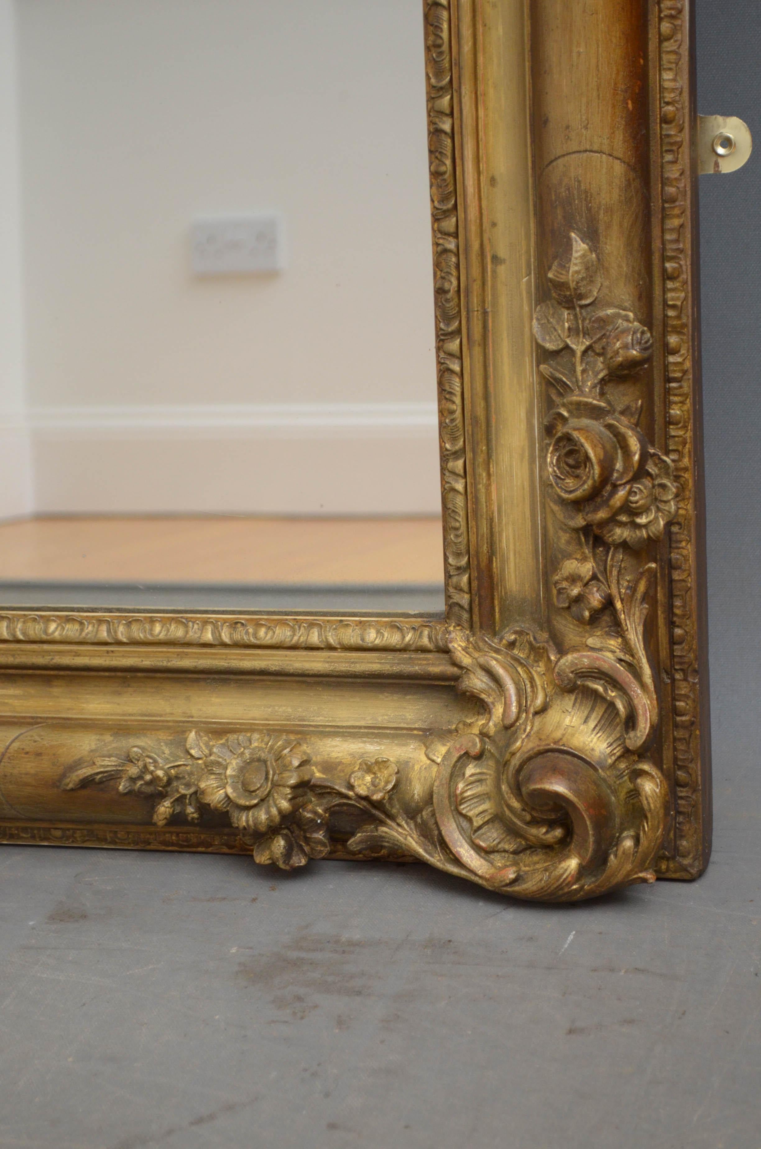19th Century French Wall Mirror 2