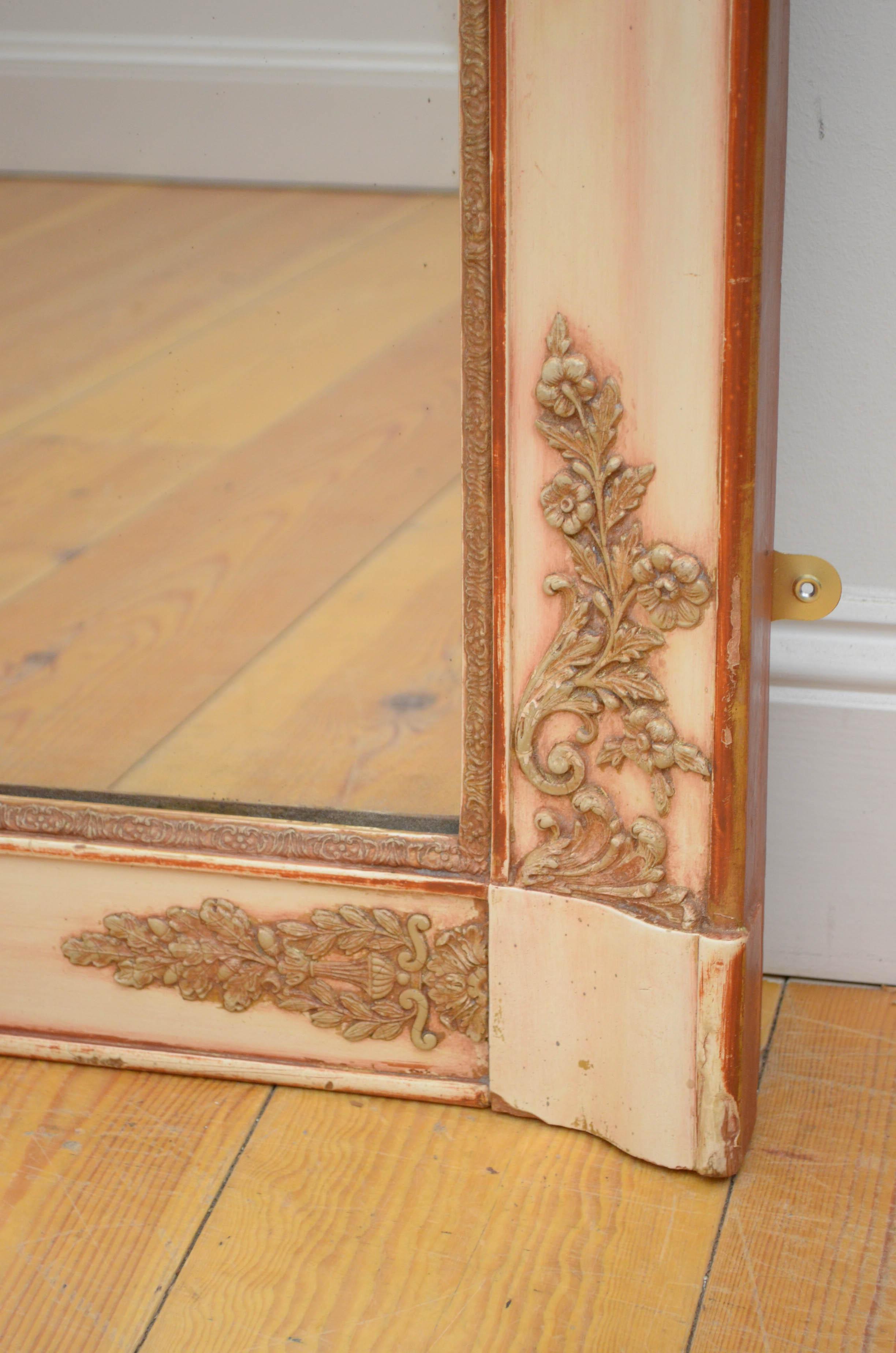 19th Century French Wall Mirror For Sale 5