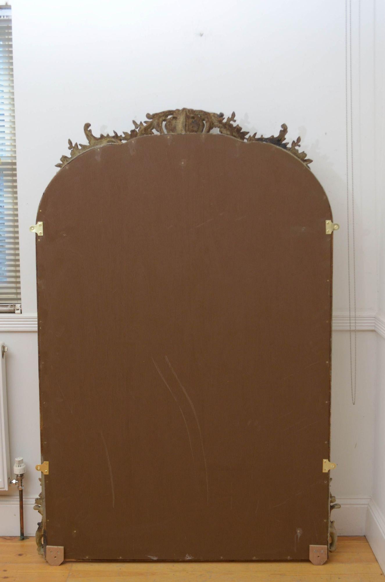 19th Century French Wall Mirror H176cm For Sale 11