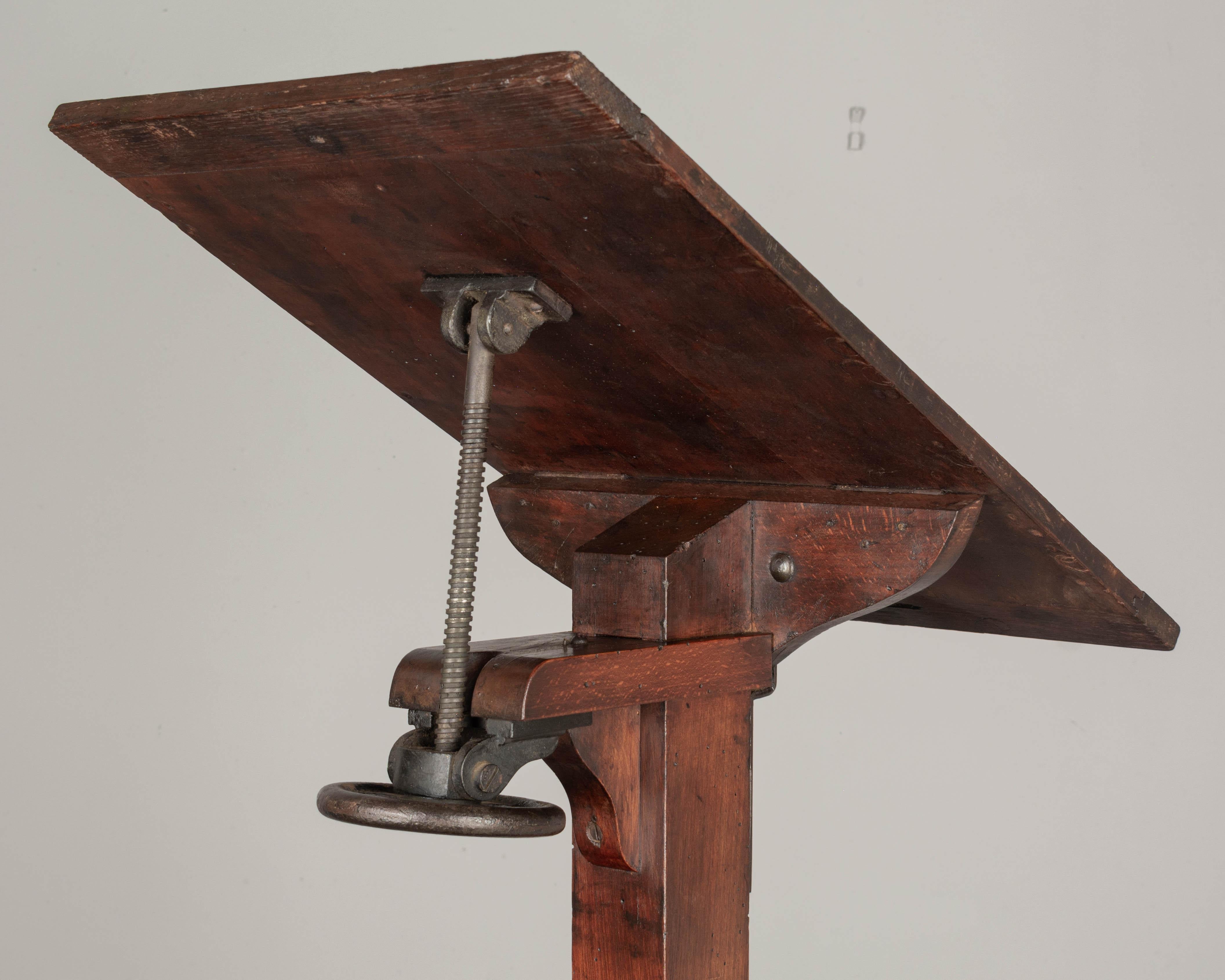 19th Century French Adjustable Sculptor's Stand For Sale 3