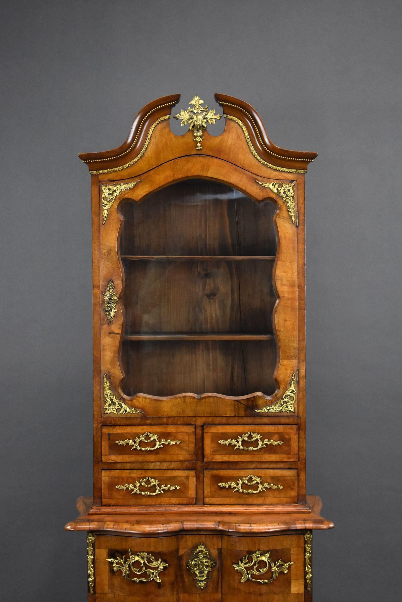 19th Century French Walnut Bonheur Du Jour For Sale 1
