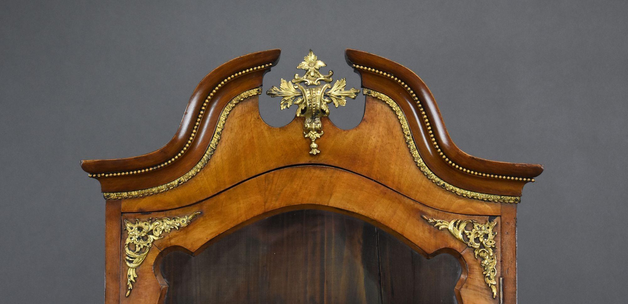 19th Century French Walnut Bonheur Du Jour For Sale 3