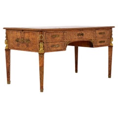 19th Century French Walnut Bureau Plat