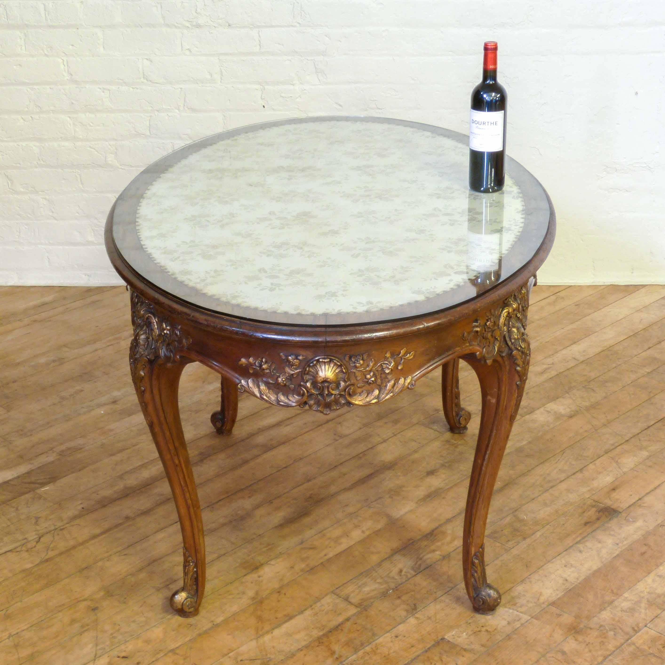 Late 19th Century 19th Century French Walnut Centre Table For Sale