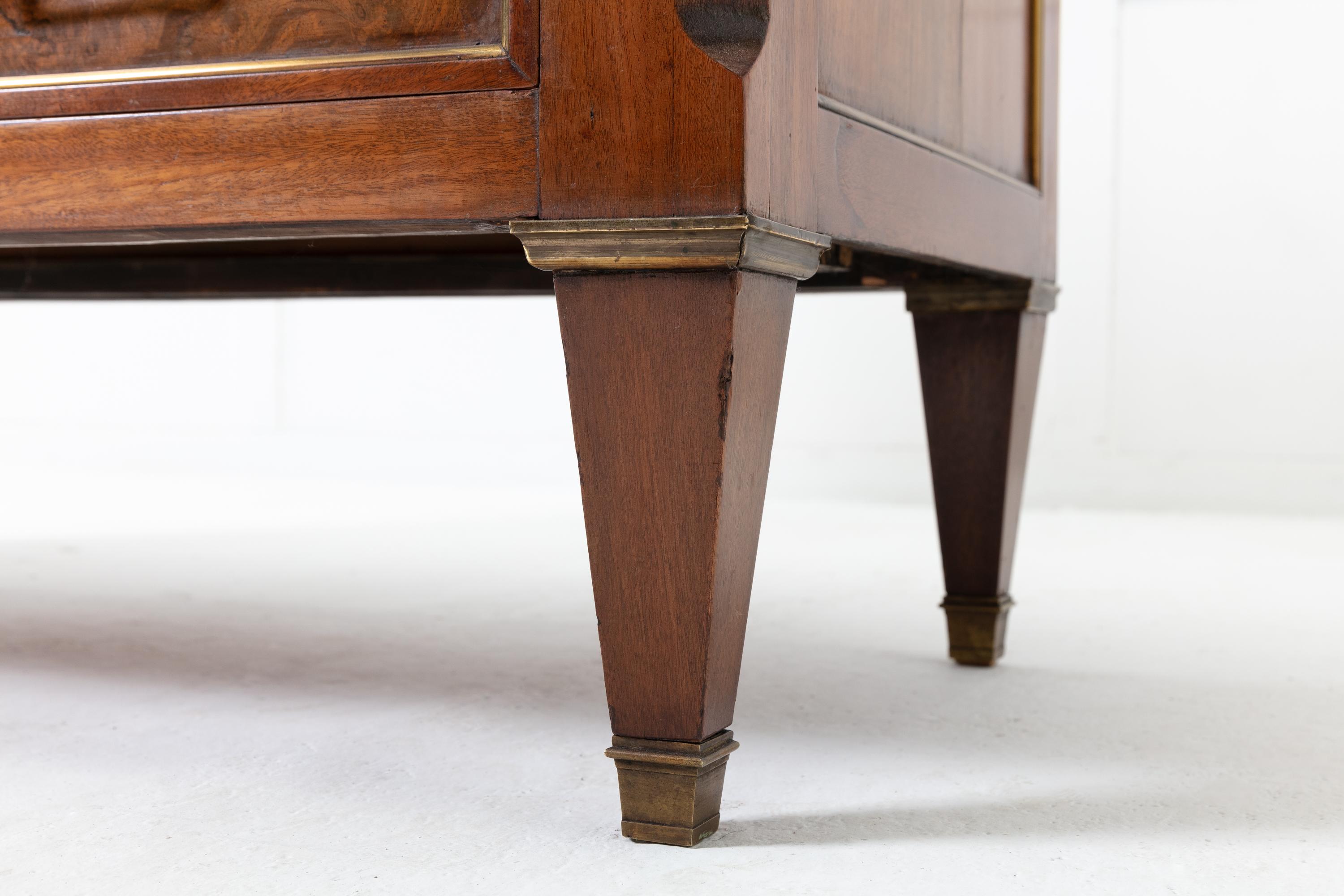 19th Century French Walnut Commode For Sale 4