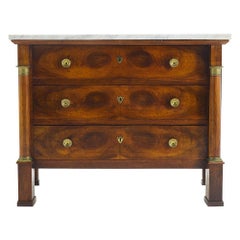 19th Century French Walnut Commode 19th Century French Walnut Commode