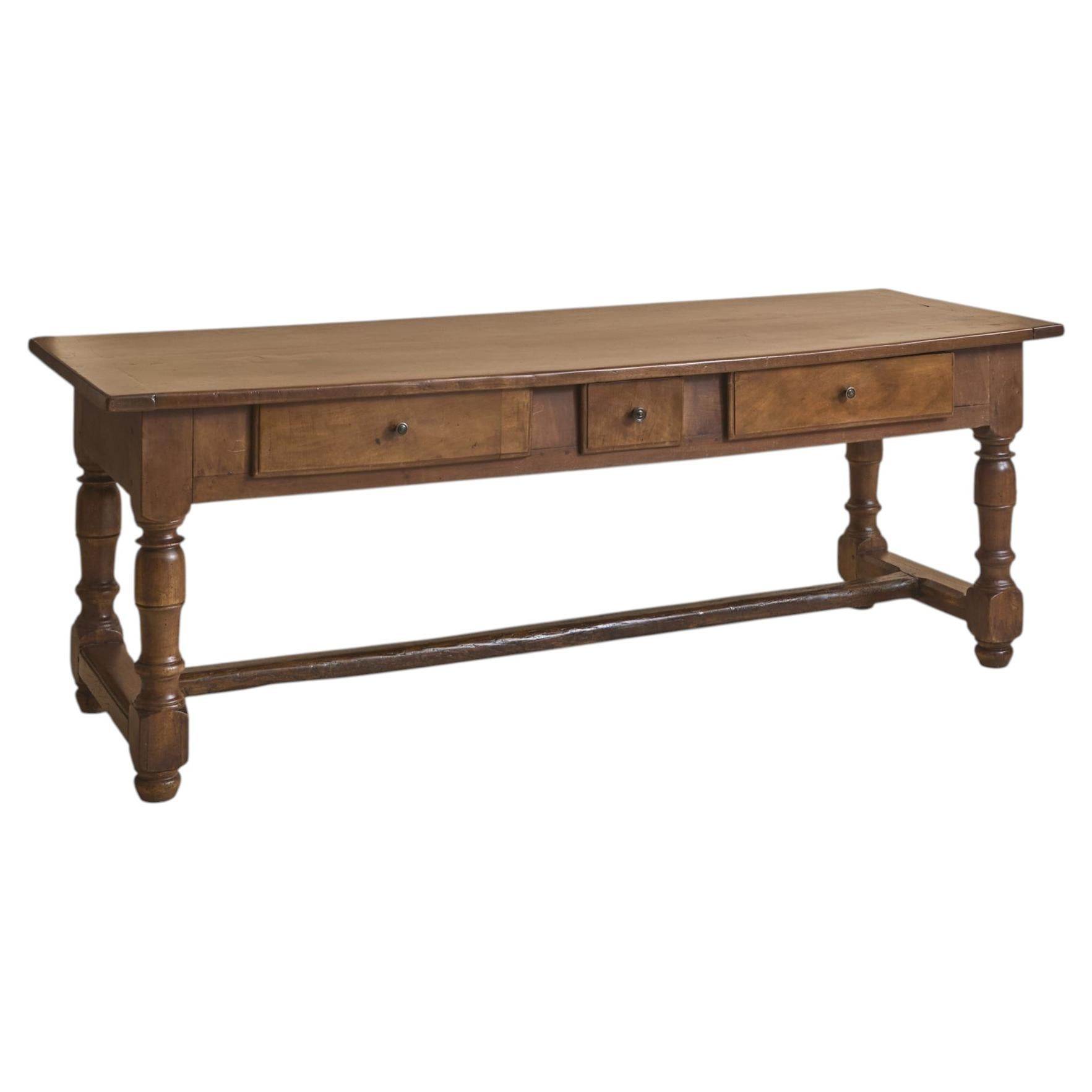 Table de salle à manger française du 19ème siècle en vente