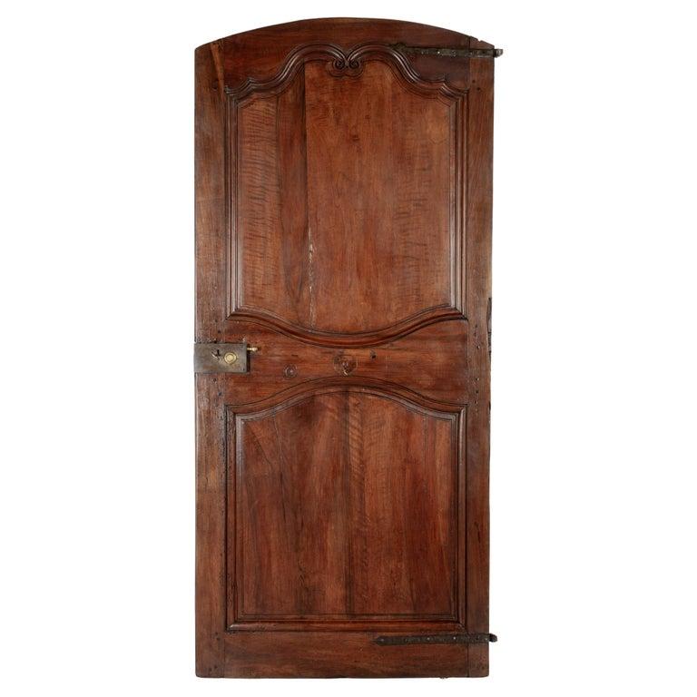 19th Century French Walnut Door  For Sale 2