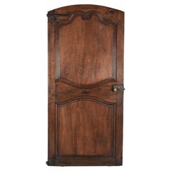Puerta francesa de nogal del siglo XIX