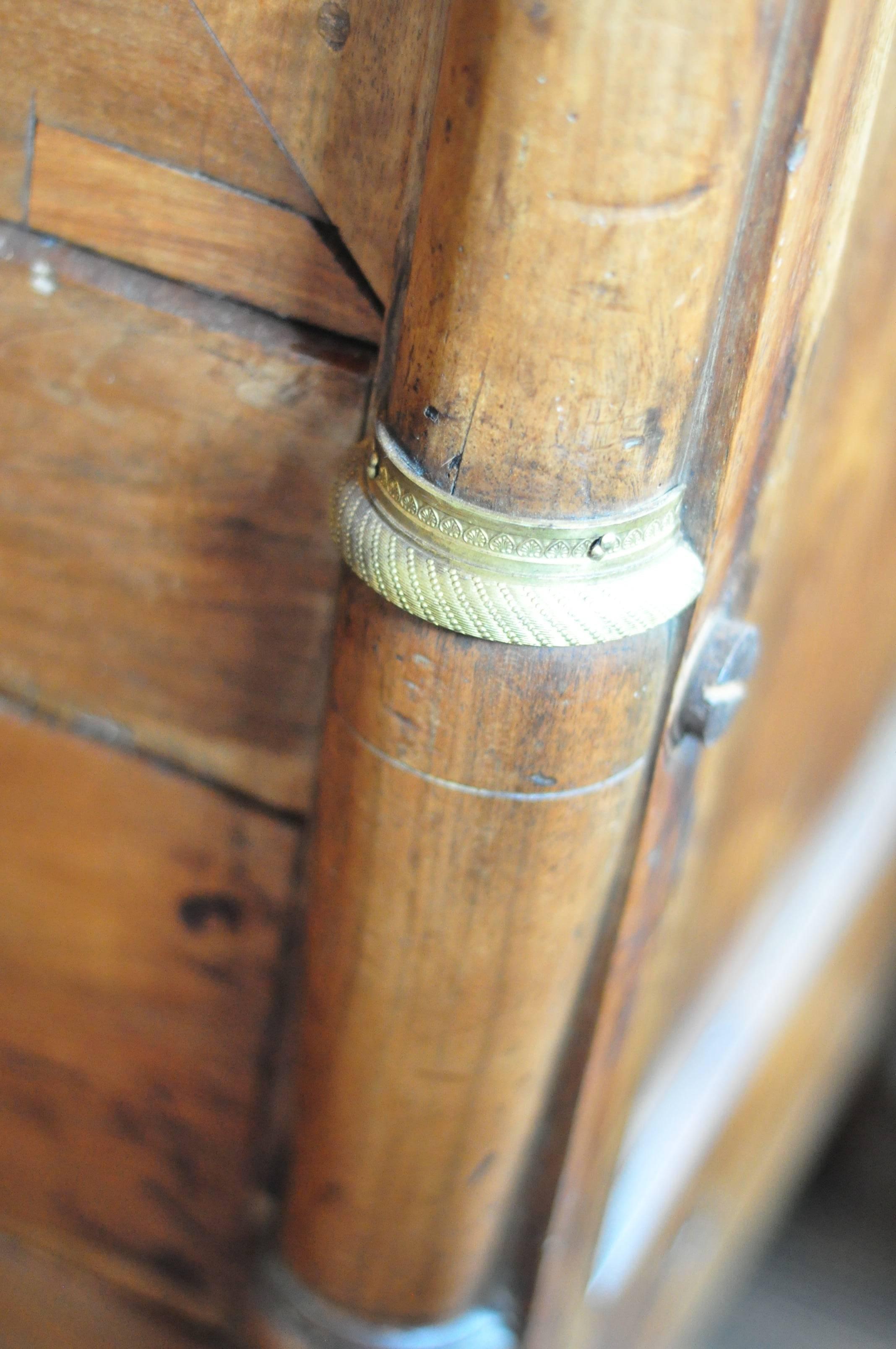 19th Century French Walnut Empire Armoire 1