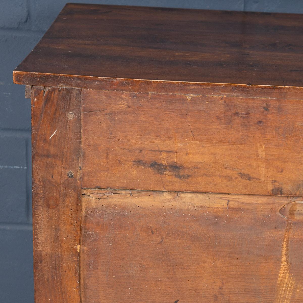 19th Century French Walnut Empire Style Chest of Drawers, circa 1820 14