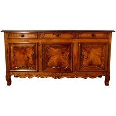 19th Century French Walnut Enfilade