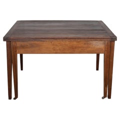 19th Century French Walnut Extending Dining Table