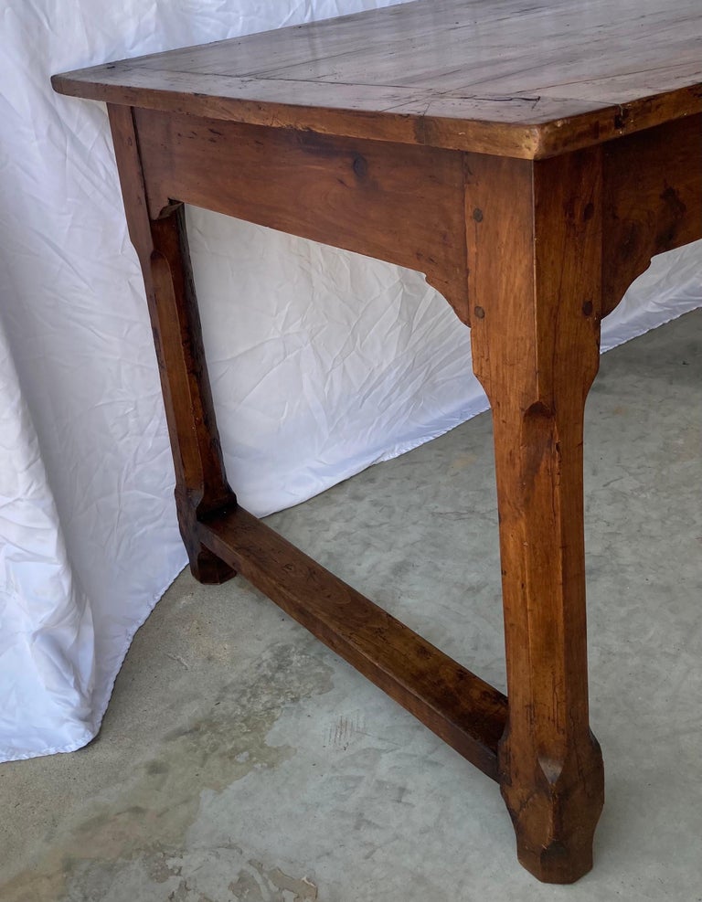 19th Century French Walnut Farm Table / Dining Table at 1stDibs