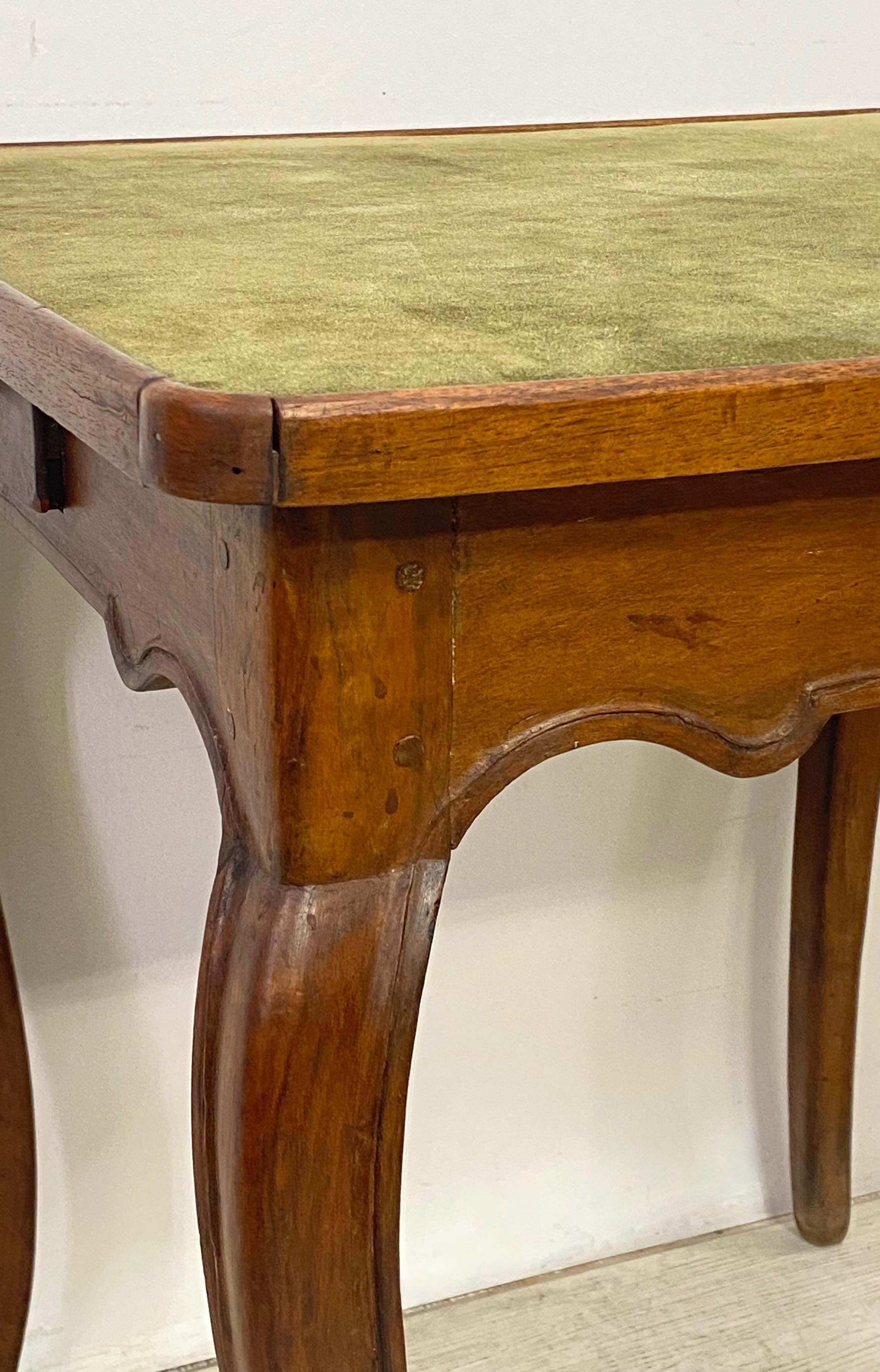 19th Century French Walnut Game Table 3