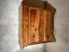 19th Century, French, Walnut Louis Philippe Chest of Drawers, 1840s