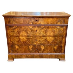 19th Century French Walnut Louis Philippe Commode