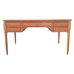 Antique 19th Century French Walnut Louis XVI Desk