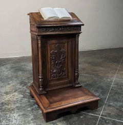 19th Century French Walnut Louis XVI Prie Dieu, Prayer Kneeler