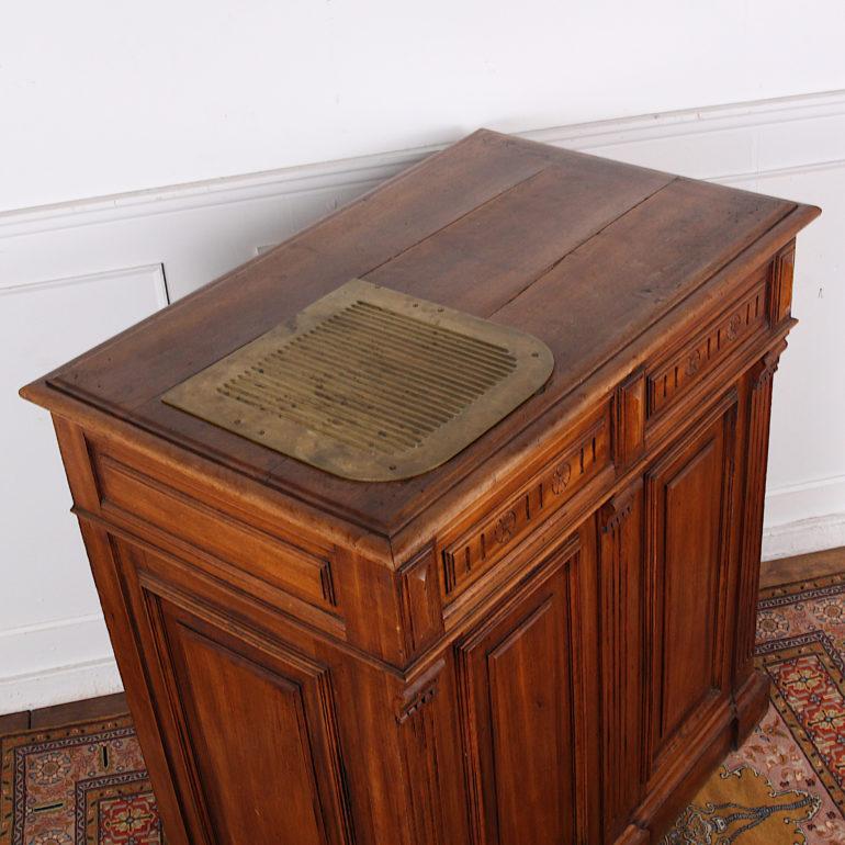 19th Century French Walnut Shop Counter 2