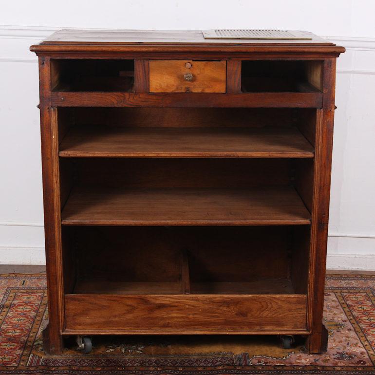 19th Century French Walnut Shop Counter 3
