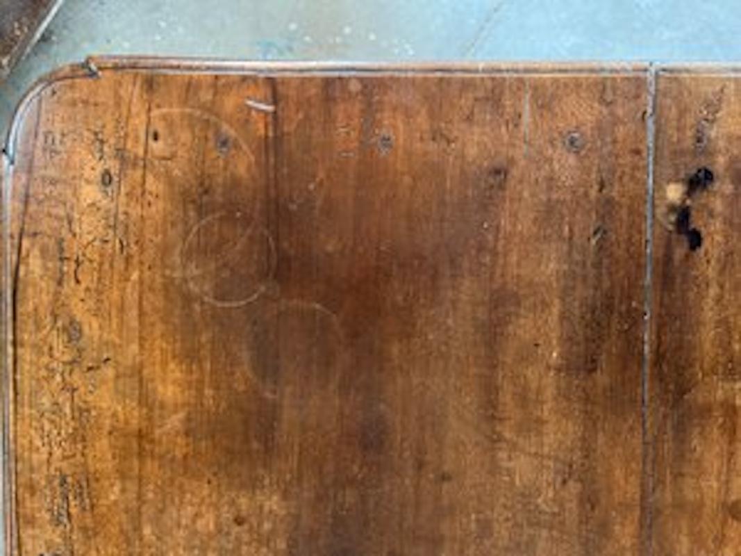 19th Century French Walnut Side Table For Sale 6