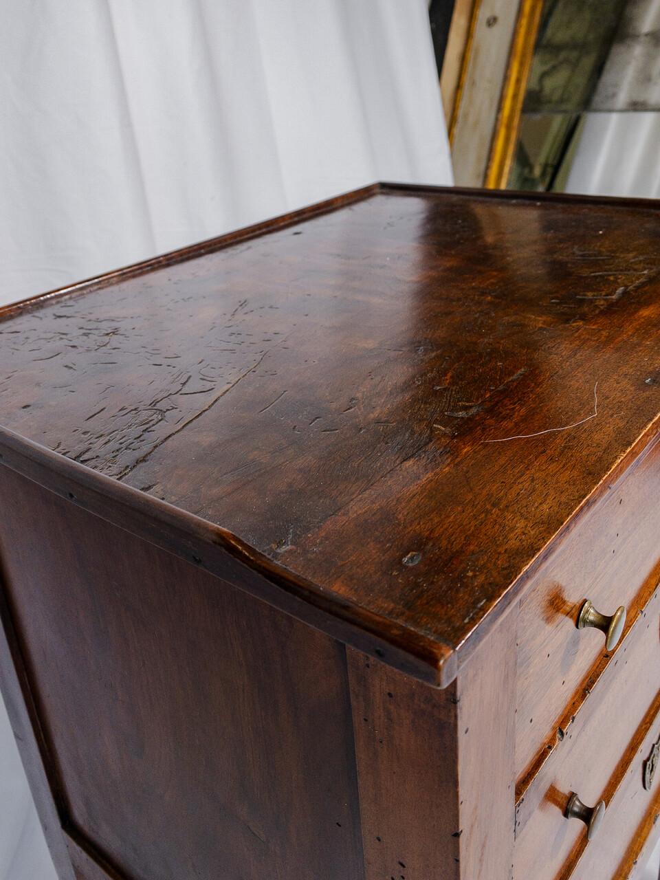 19th Century French Walnut Side Table For Sale 8