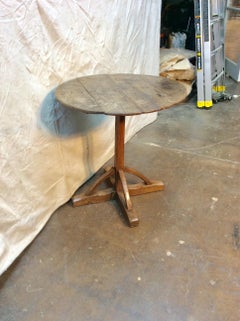 19th Century French Walnut Side Table