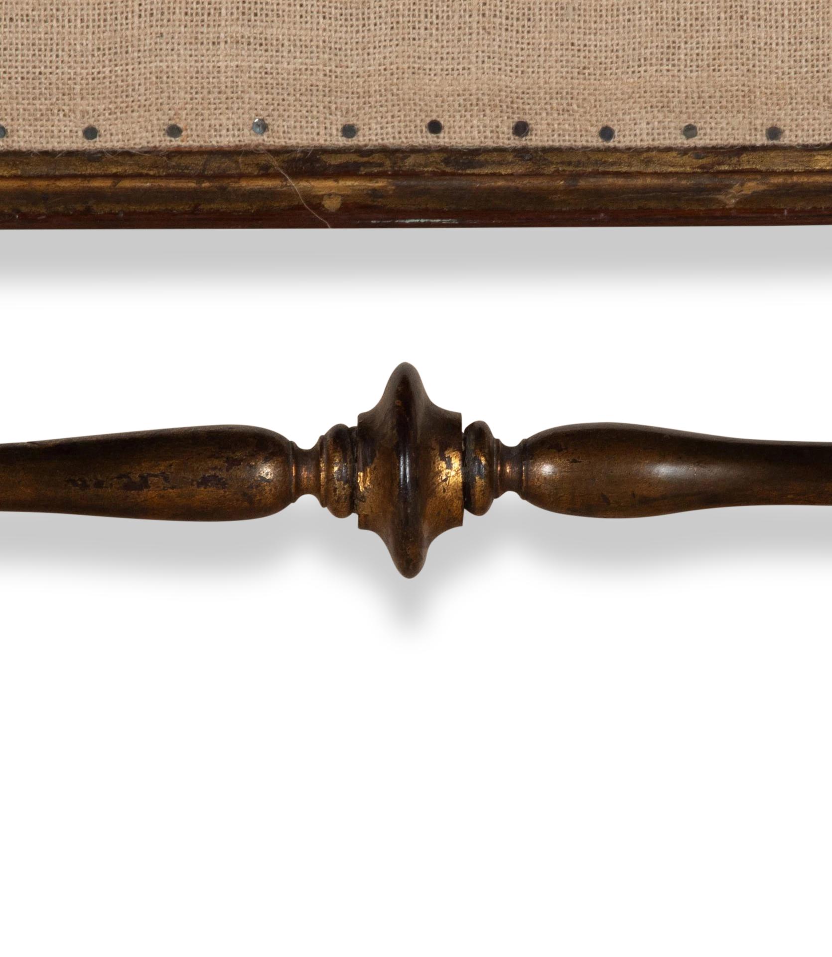 Country 19th Century French Walnut Stool For Sale
