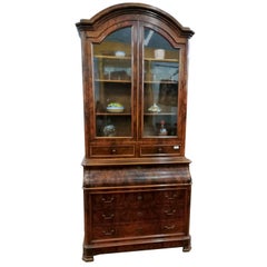 Antique 19th Century French Walnut Trumeaux