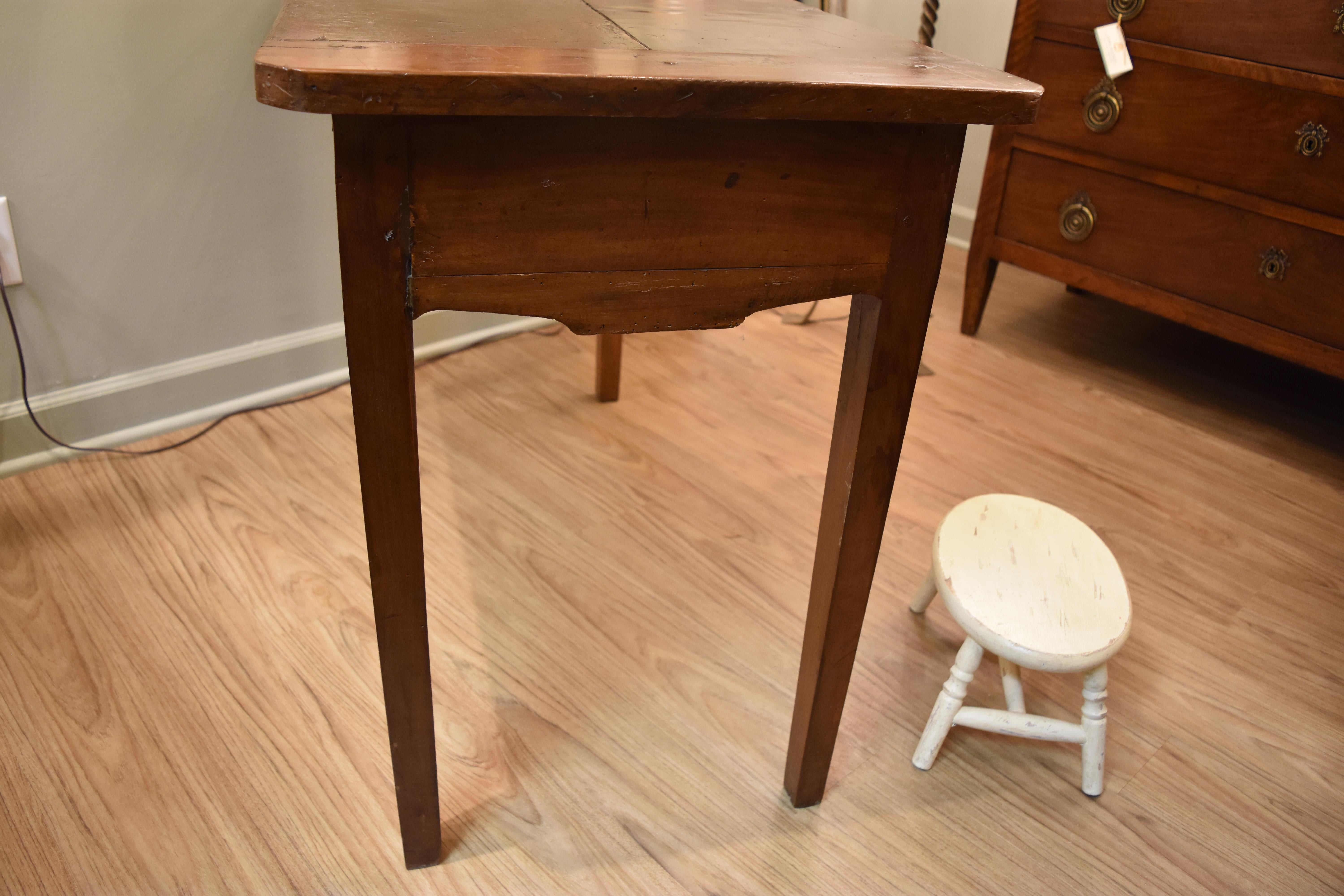 19th Century French Walnut Writing Desk 4