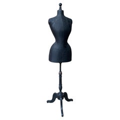 Antique 19th Century French Wasp Waist Mannequin By Stockman