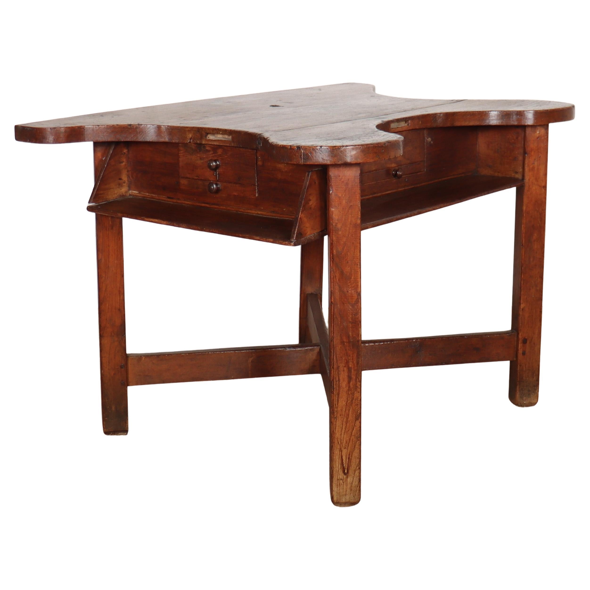 19th Century French Watch Makers Table For Sale