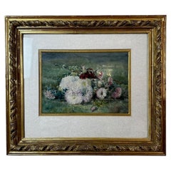 19th century French Watercolor Signed François Rivoire