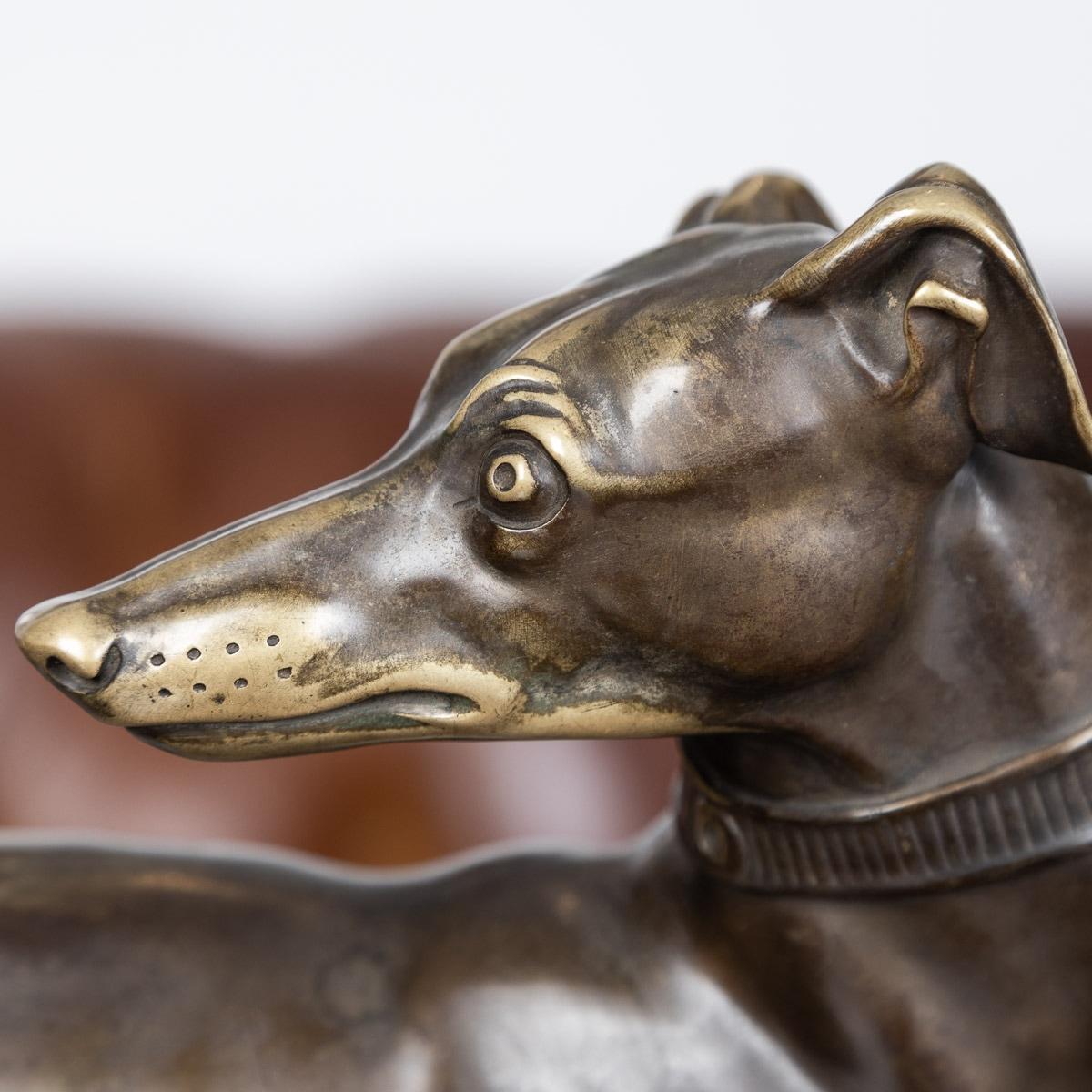 19th Century French Whippet Bronze, Jean-Francois-Theodore Gechter, c.1796-1844 3
