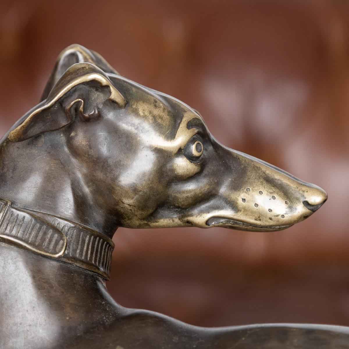 19th Century French Whippet Bronze, Jean-Francois-Theodore Gechter, c.1796-1844 5