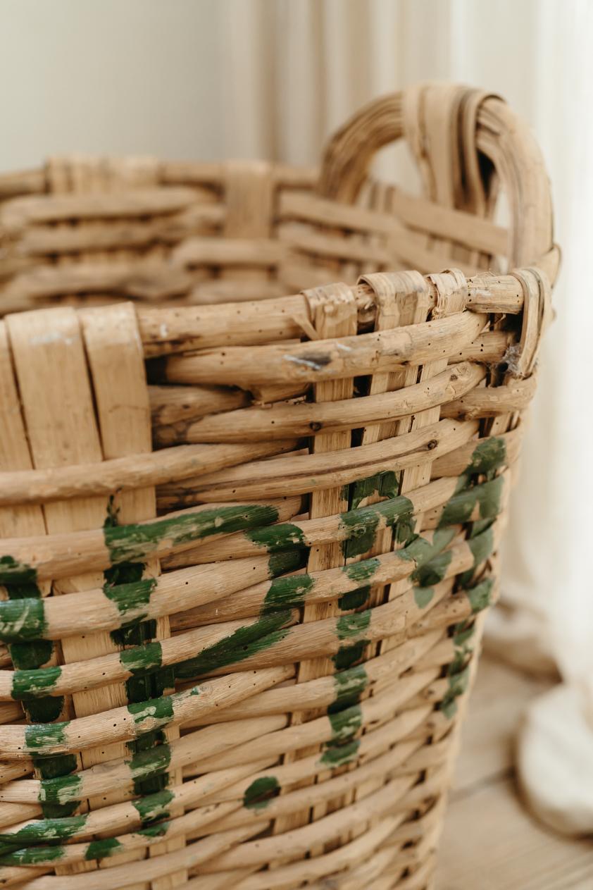 19th Century French Wicker Baskets For Sale 5